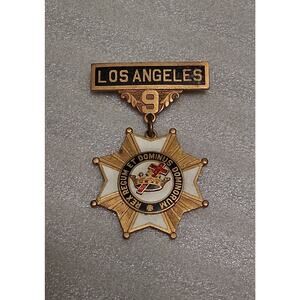 Los Angeles Masonic Knights Templar Badge.
King of Kings, Lord of Lords